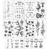 Qpout 300+ Temporary Tattoos for Women, Girls, Men, Boys, Children,