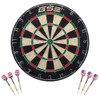 Professional Bristle Dart Board Games Set with Six 17 Grams