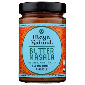 Maya Kaimal Butter Masala Indian Simmer Sauce 12.5 oz each (2 Items Per Order)