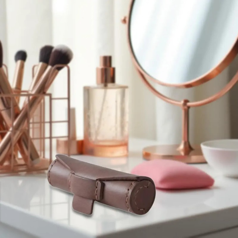 Mini Estuche Para Lápiz Labial, Resistente Al Polvo Y A