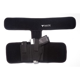 Eagletac Industries Concealed Carry Ankle Holster with Non-Slip Sweat Preventing Neoprene Includes Secure Magazine Pocket for Universal Comfortable Calf/Leg Carry