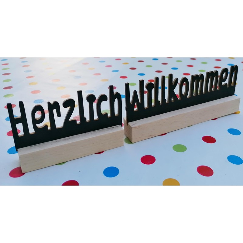 Kaltner Präsente Gift Idea Wooden Gift Item Decorative Table Stand