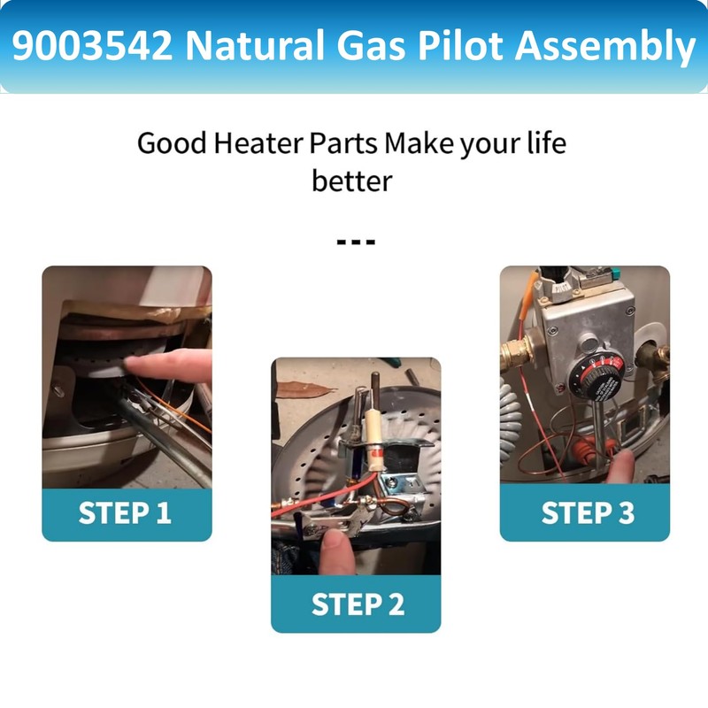 Long Term 9003542 Pilot Assembly Replacement for Natural Gas Water