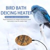 TARSHYRY Pond Heater USB 35℃ Thermostatic Control Bird Bath Heater