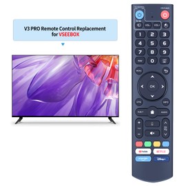 New Voice Replace Remote Control for vSeeBox V3 Pro, Compatible with vSeeBox V3 Plus, V2 Pro, V3 Pro, V1 Pro, V1 Max, Elite