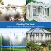 POCKET PANDA Pre-Assembled Misters for Outside Patio,Outdoor Water Misting Cooling