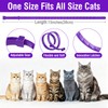 Zimloo Calming Collar for Cats, Adjustable Cat Anxiety Relief Collar