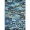 Unique Loom Sedona Collection Geometric Southwestern Blue Area Rug (7'