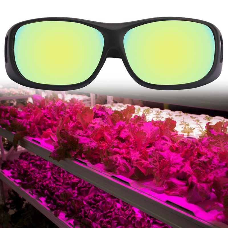 LED Grow Room Glasses UV Polarizing for Tent Greenhouse Hydroponics