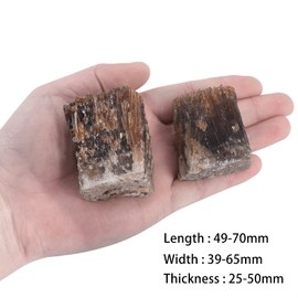 Amogeeli Natural Honey Calcite Cluster Specimen for Collection, Irregular Raw Healing Crystal for Reiki Meditation Home Office Decor