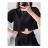 D.S Casual Short Top Camiseta Corta Solid