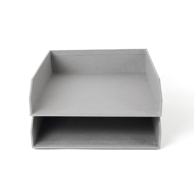 Bigso Box of Sweden 2er-Set Briefablage für den Schreibtisch –