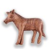 ART-CRAFT Hand Carved Wooden Animal Magnet Memo Clip Horse