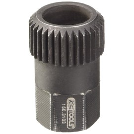 KS Tools 150.3103 Spline pulley key, 15mm, 33 teeth, bored