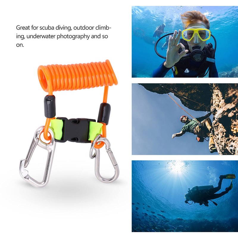 Emergency Lanyard Diving Lanyard Safety Lanyard Safety Coil Diving Coil
