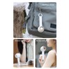 Portable Bladeless Handheld Fan Rechargeable Quiet Fan with Flexible Buckle