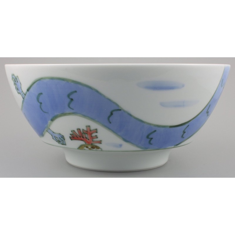 Arita Ware R0219 "Ultimate Ramen Pot" Ear Bowl (Tatsu), Diameter