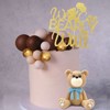 29 decoraciones de pastel de oso con texto en inglés