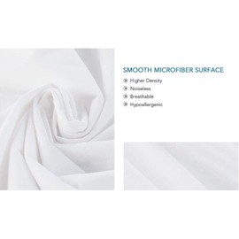 COMFORTNIGHTS, Supersoft Hypo-allergenic Microfibre Fully Encased mattress protector, Super-King