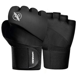 Hayabusa Elite Quick Wraps - Black, X-Large