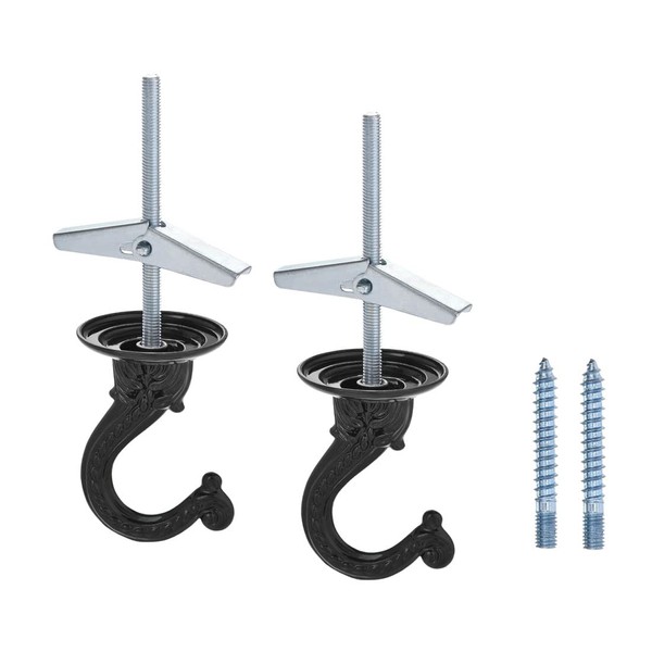 YOKIVE 2 Pcs Ceiling Hook, Heavy Swag Hanging Hook Hanging