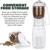 Tots 'n' Tails Hundewasserflasche, 3 in 1, auslaufsichere tragbare Haustier-Wasserflasche