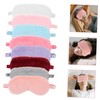 TOVINANNA 8Pcs Fluffy Eye Masks Skin Friendly Sleeping Blindfolds Comfortable