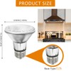 BOGAO Par20 Bulbs, 2 Pcs 120V 50W Par20 Light Bulbs,