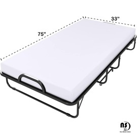 NON Sticky cotton Premium Egyptian Cotton 4 Piece Cot Sheet Set, 8" Deep Pocket Fitted, Sheets for 33" X 75" Camping Mattress, Narrow Twin, RV Bunk, Guest Bed, White Solid