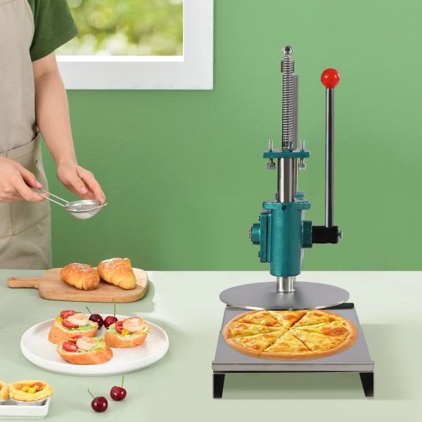 9.5inch Manual Pastry Press Machine Commercial Dough Pizza Bread Pies