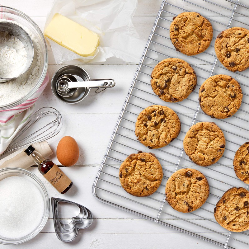 Mrs. Anderson’s Baking Professional Baking and Cooling Rack, 16.5-Inches x