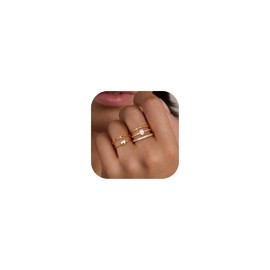 Morfetto Gold Ring for Women Gold Size 9