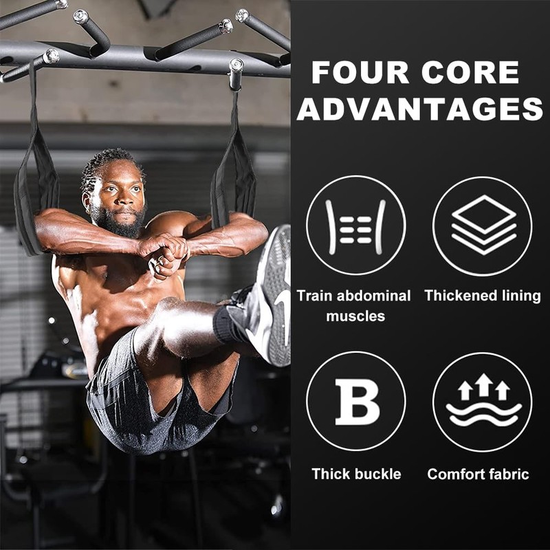 Meirivrn Hanging Ab Straps for Pull Up Bar, Ab Sling