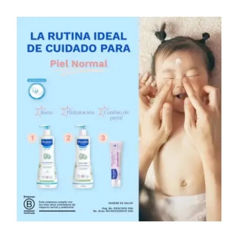 Crema Mustela Contra Rozaduras 2 Pzas De 165g C/u