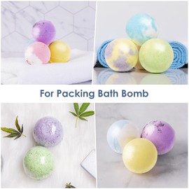 Pack of 300 shrink film bags (10 x 15 cm) PVC clear shrink film bags, shrink wrap bags for handmade soap, bath bombs and DIY crafts