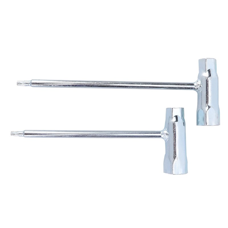 BAOFUYA T27 Socket Spanner 2pcs Spark Plug Spanner Wrench for