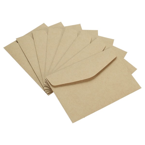 PATIKIL Mini Envelopes, 100 Pack Paper Blank Small Items Storage