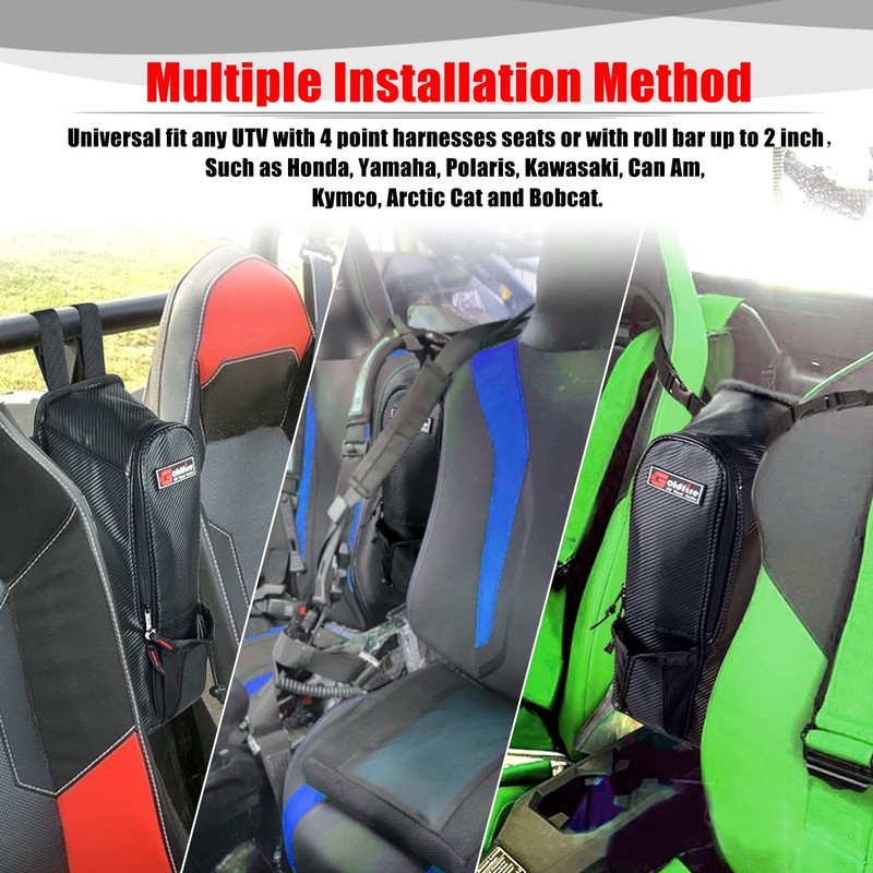 Goldfire Teryx Accessories,Offroad Universal UTV Cab Pak Center Seat Storage