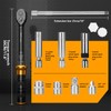 TAGVIT 3/8-Inch Drive Spark Plug Socket Set with Click Torque