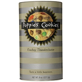 Poppie's Cookies Cowboy Thundercluster, 8-Ounce Canisters (Pack of 4)