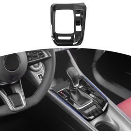 JOSHELA for Hornet Console Gear Shift Panel Trim Cover for Dodge Hornet 2024-Present Carbon Fiber Grain Interior Accessories 1pc