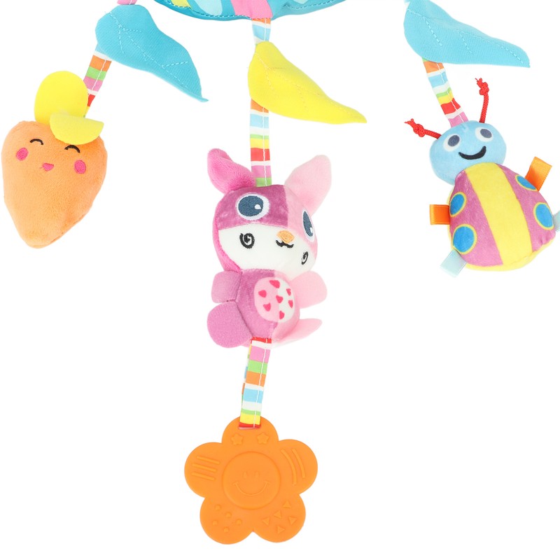 Car Seat Toy Baby Newborn Plush Hanging Clip On Infant