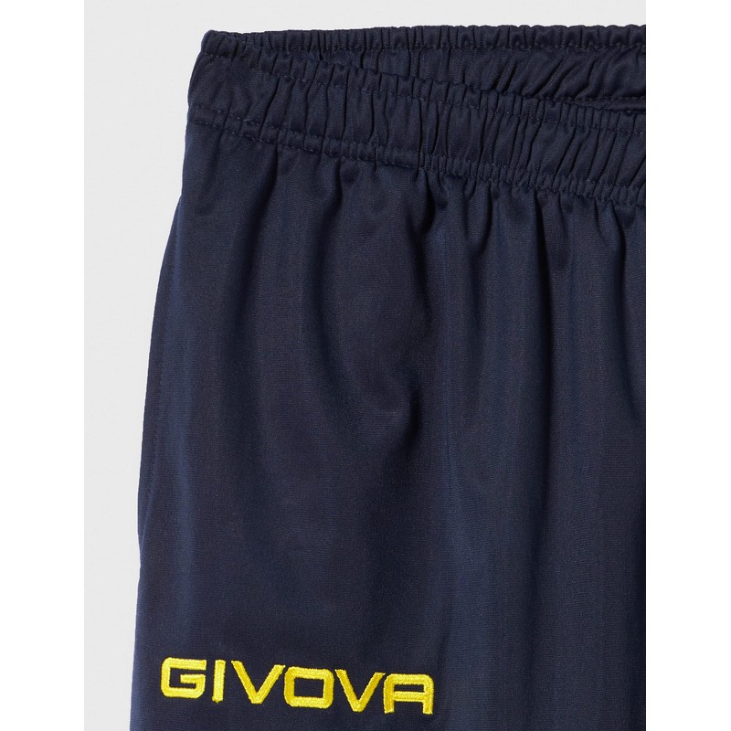Givova Unisex Rome Roma Triacetate Jumpsuit, Blue/Yellow, L, L