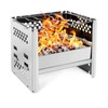 Grafner 2-in-1 foldable camping stove, can also be used as