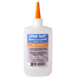Pen Kit Mall - Stick Fast 4.5 oz CA Glue - Great for Woodworking OR CA Finish (4.5 OZ Thick)