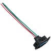 Ollanoos 3Pin Auto Mk3 Ignition Plug, Waterproof Electronic Connector Wire