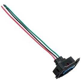 Ollanoos 3Pin Auto Mk3 Ignition Plug, Waterproof Electronic Connector Wire Harness, EDIS Coil Pack Connector Replacement for Ford Focus Zetec Duratec