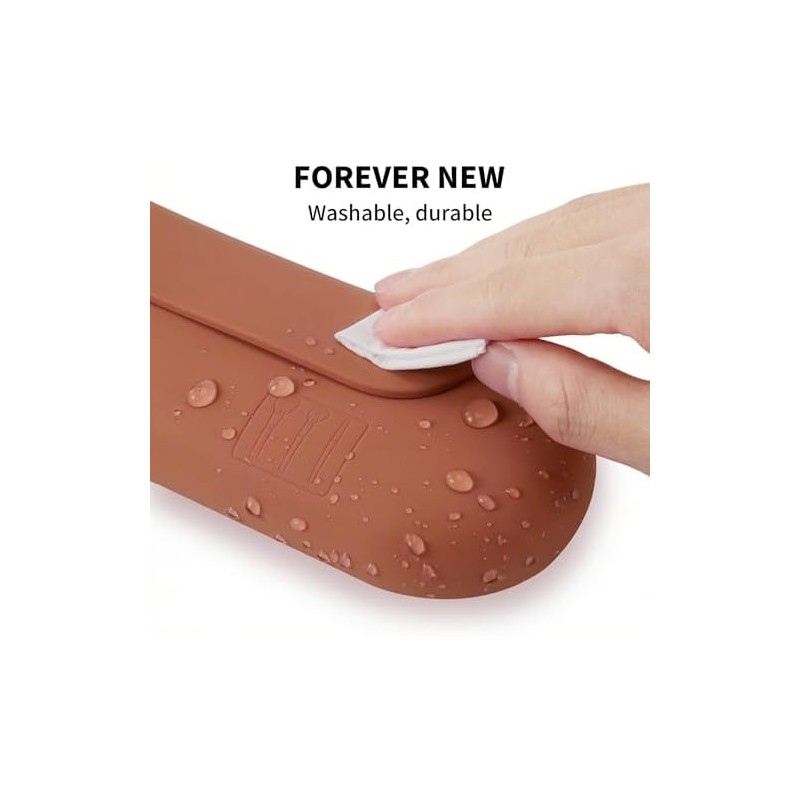 Makeup Brush Holder Travel, Compact Lightweight Accessory for Travel and