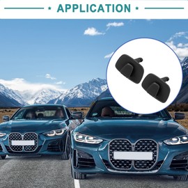 ACROPIX Volvo Interior Roof Hook Hanger Cover Trim for S90 2017-2021 - Set of 2