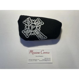 Messina Covers 1 Single Bass Clarinet Mouthpiece Case Pouch Bag Black